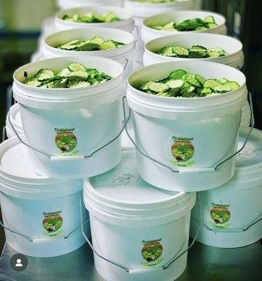 10 kg balde de picles com tampa recipiente de armazenamento de alimentos à prova de vazamento