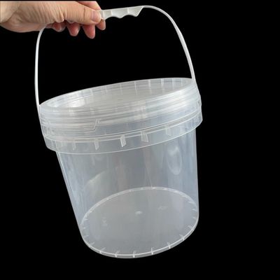 1.0-2,5 mm Espessura Container de barra de balde brilhante de fácil abertura com alça conveniente