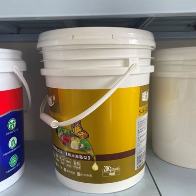 Ecrã de seda/transferência de calor/impressão IML Balde de plástico 5L/10L com tampa selável