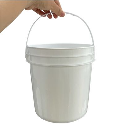 1.0 a 2.5 mm Espessura balde de plástico à prova de adulteração com cubos redondos