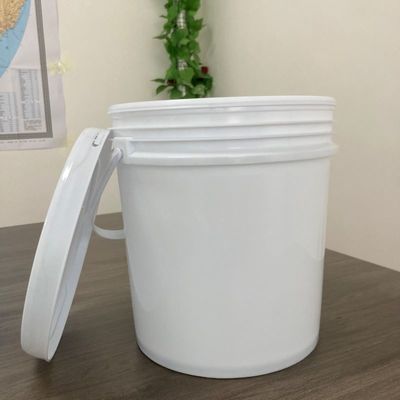 Polipropileno 4L 5L 8L 10L 15L 18L balde de plástico de qualidade alimentar com impressão de transferência de calor