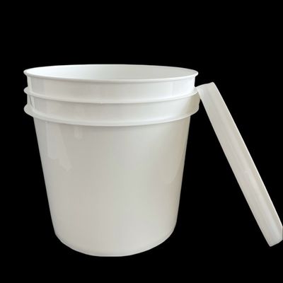 Polipropileno 4L 5L 8L 10L 15L 18L balde de plástico de qualidade alimentar com impressão de transferência de calor