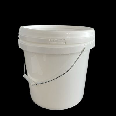 Armazenamento de bebidas feito simples 2 galões balde de plástico com tampa à prova de adulteração