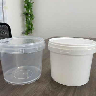 Customize Food Tubs Popcorn Plastic Bucket com material químico e alta durabilidade