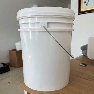 Balde de plástico de 5 galões para resina durável Epoxy Paint Bucket Material HDPE durável usado
