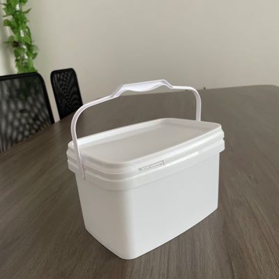 GAP/ISO/FDA Container de gelo quadrado vermelho certificado com impressão e personalização personalizadas
