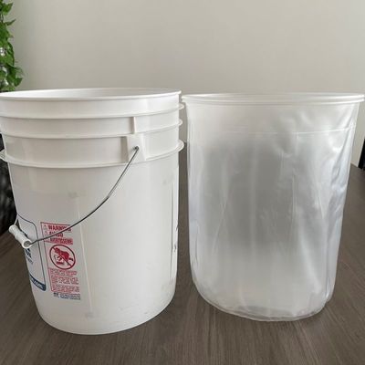 Otimize o processo de pintura com 20L de revestimentos e acessórios descartáveis de balde de tinta