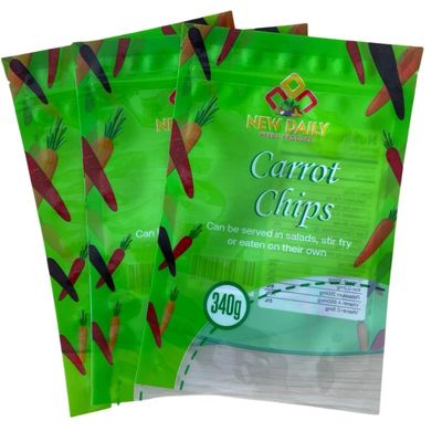Saco de embalagem de alimentos doces açúcar snack saco com logotipo personalizado plástico fechadura de fechadura à prova de umidade
