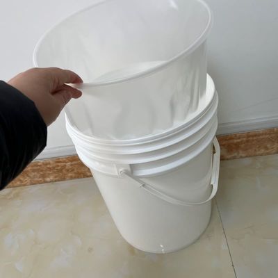 GAP/ISO/FDA Certified 5 Gallon Bucket Liner Plastic Container Liner com tampa e alça