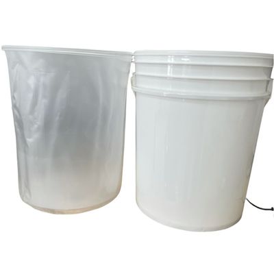 Dimensões personalizadas Rondas de plástico de barril de tambor de revestimento feito de polipropileno para balde de tinta
