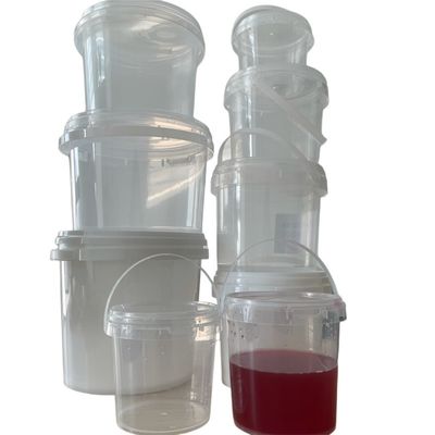 Custom 32Oz Donuts Bucket Acai Buil PP Take Away Container Negro Personalizar a sua encomenda