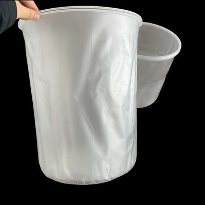 1.0-2,5 mm espessura Forro de balde descartável para balde de 20L em plástico antiestático amarelo
