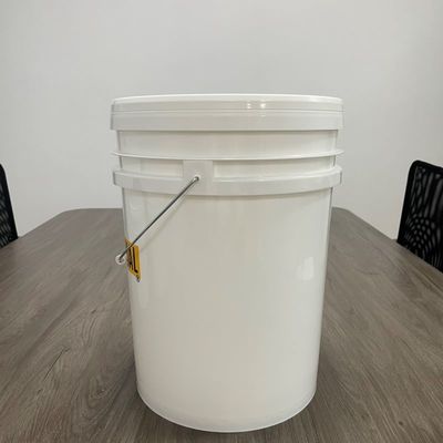 Balde de plástico LID selável de 20 litros para impressão de tinta
