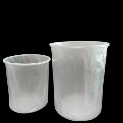 Revestimentos de baldes multifuncionais de HDPE transparentes e impermeáveis para armazenamento de tinta durável