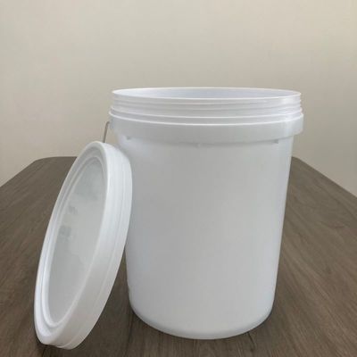 1.0 a 2,5 mm espessura plástico redondo 5 galões balde com tampa de parafuso