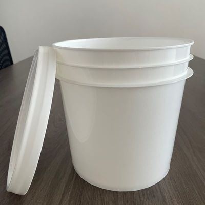 Container de resina epoxi 1 galão balde de plástico com desenho impresso e personalização