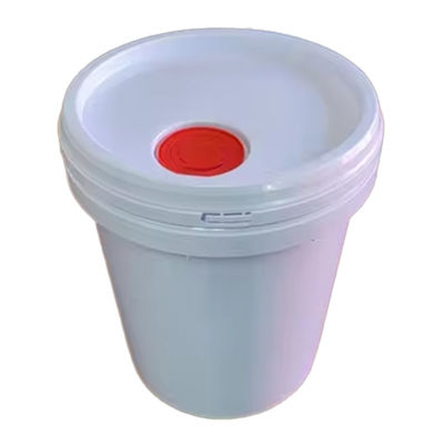 Custom 5 galões 6,5 galões transferência de calor Impressão balde de plástico para óleo lubrificante personalizado