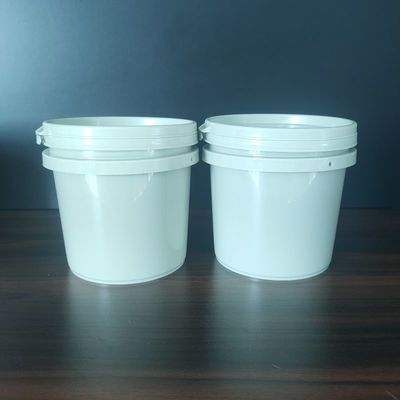 Personalizar balde de plástico redondo em 2L 5L 8L 10L 15L 20L para armazenamento de detergente em pó
