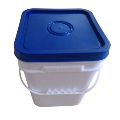 Container de armazenamento de plástico redondo ou quadrado de 1 a 25 litros com alta durabilidade