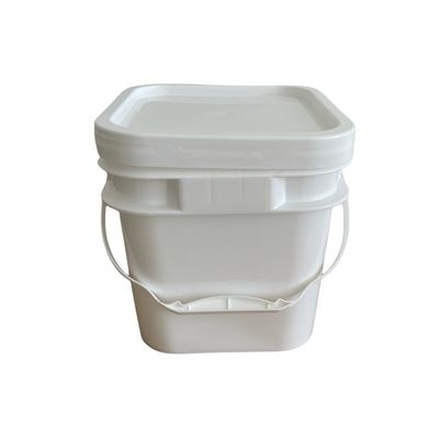 Baldes de plástico recicláveis de 1 galão e 5 galões com certificação GAP/ISO/FDA