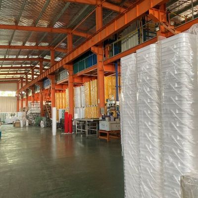 Snack Personalizável 3L Copo de plástico branco transparente com tampa e alça