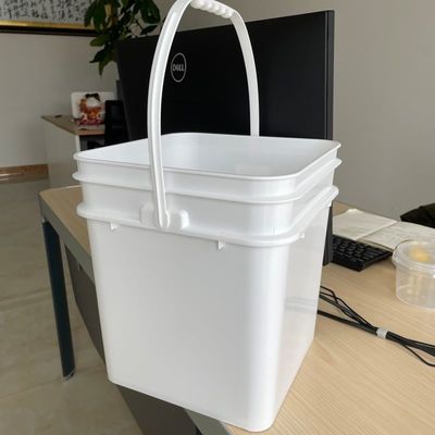 4L 5L 6L 8L 10L baldes quadrados com tampa Soluções de armazenamento de alimentos duráveis e ecológicas