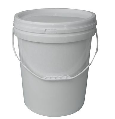 Um balde de plástico de 5 litros com tampa e alça O melhor recipiente para armazenar amostras