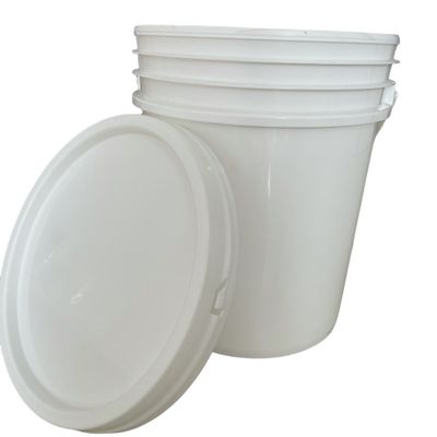 Um balde de plástico de 5 litros com tampa e alça O melhor recipiente para armazenar amostras