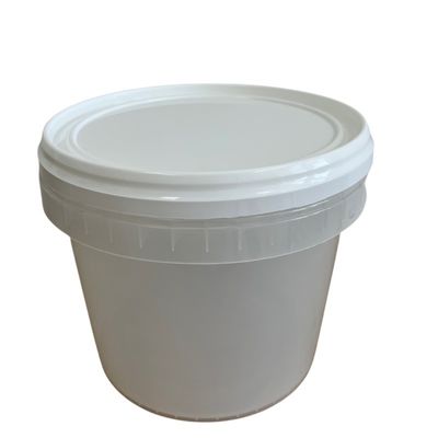 Balde de plástico de 5 kg e balde de Jerry de plástico vermelho de 5 L para recipiente de líquido químico