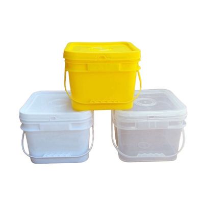 GAP/ISO/FDA Certificado 4L 5L 10L 15L 16L 18L 20L 25L Balde de plástico PP de qualidade alimentar