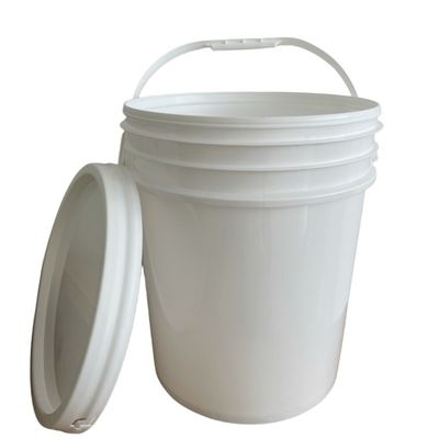 Baldes de tinta plástica de 20L com design de fácil abertura e alças fortes