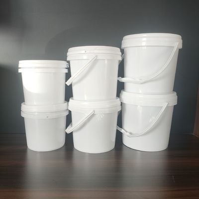 Balde de plástico de 20 litros com tampas e espessura personalizada de 1,0 a 2,5 mm