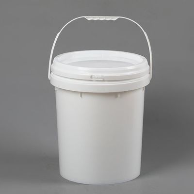 5L 20L tambores redondos de plástico baldes de material PP balde para pintura quadrada ou redonda