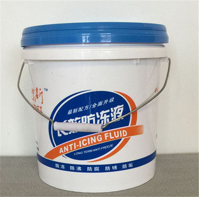 Balde de plástico reciclável para balde de qualidade alimentar aprovado pela FDA espessura de 1,0 a 2,5 mm