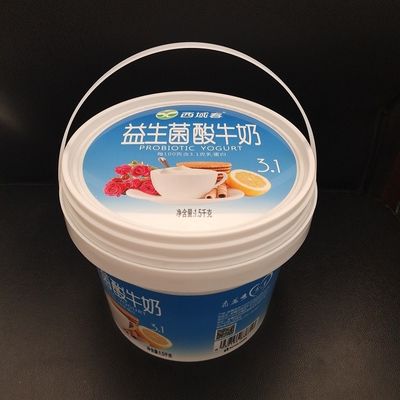 1L 2L 3L 4L 5L IML balde de plástico perfeito para embalagem de manteiga de biscoito e sorvete