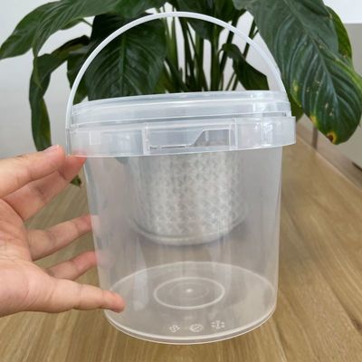 Ecrã de seda/transferência de calor/impressão IML Balde de plástico de 11L com baldes de polipropileno de tampa