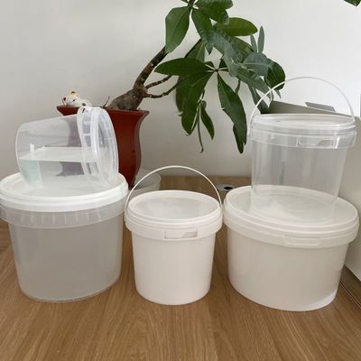 Ecrã de seda/transferência de calor/impressão IML Balde de plástico de 11L com baldes de polipropileno de tampa