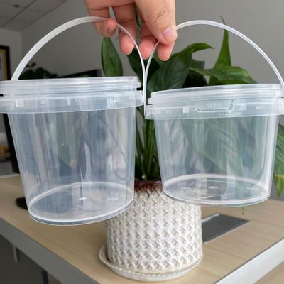 Baldes de polipropileno de espessura de 1,0 a 2,5 mm para tambores e baldes de plástico resistentes