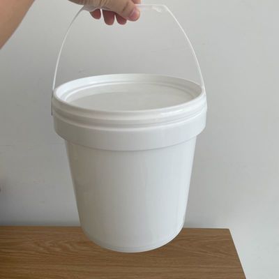 500 ml/750 ml/1000 ml Baldes redondos de plástico de pequeno porte com tampa e material selados
