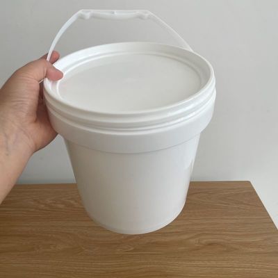 500 ml/750 ml/1000 ml Baldes redondos de plástico de pequeno porte com tampa e material selados
