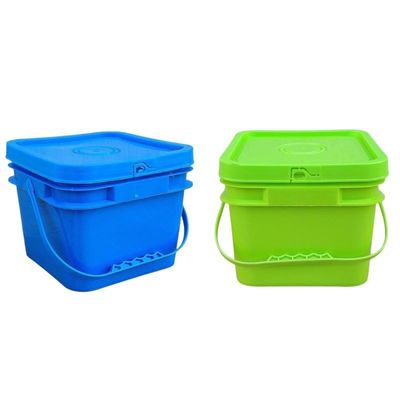 1.0 a 2.5 mm Espessura de plástico Tubos de balde de armazenamento Barril e balde quadrado