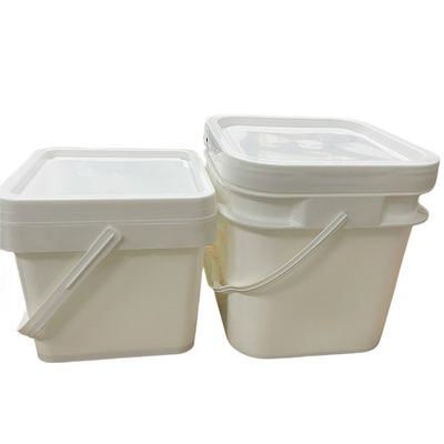 1.0 a 2.5 mm Espessura de plástico Tubos de balde de armazenamento Barril e balde quadrado