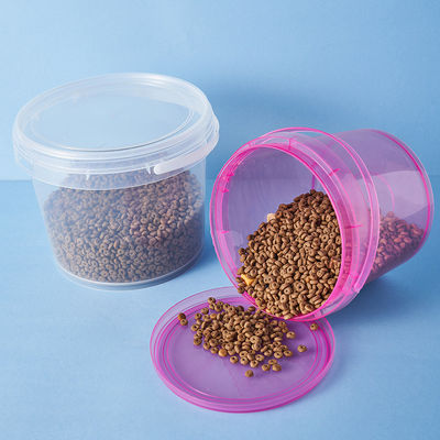 1.0MM Espessura Balde de armazenamento de alimentos com desenho impresso sob medida
