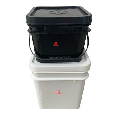 Ecrã de seda/Transferência de calor/Impressão IML Balde de plástico 8L 10L 15L 18L Armazenamento de manuseio