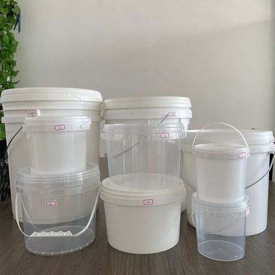 300 ml 500 ml 750 ml 1 L Balde de plástico para produtos químicos epoxi e espessura de 1,0 a 2,5 mm