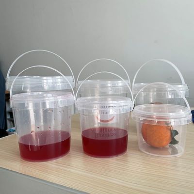 500 ml 750 ml 1L 1.5L de plástico redondo de qualidade alimentar