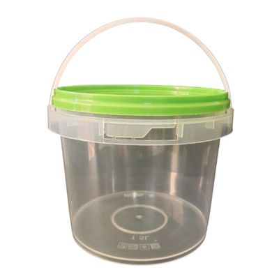 500 ml 750 ml 1L 1.5L de plástico redondo de qualidade alimentar