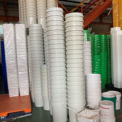 Ferramenta 5L/8L/10L Impressão personalizada Balde de plástico com tampa