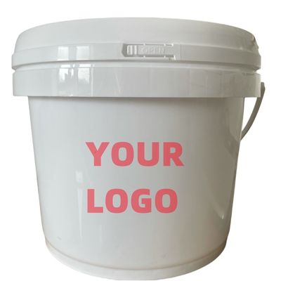 Ferramenta 5L/8L/10L Impressão personalizada Balde de plástico com tampa