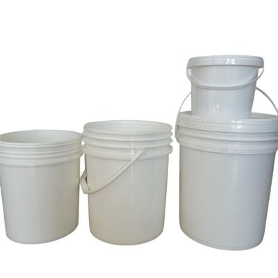 Ferramenta 5L/8L/10L Impressão personalizada Balde de plástico com tampa